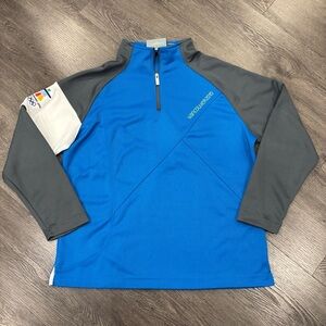 RARE Vancouver 2010 Winter Olympics Official Jacket, Women’s XL, Blue and Grey